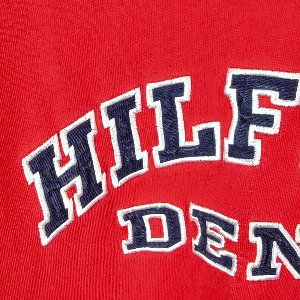 Tommy Hilfiger Tommy Jeans Hilfiger Denim Spell Out Embroidered Crewneck XL - Picture 5 of 12